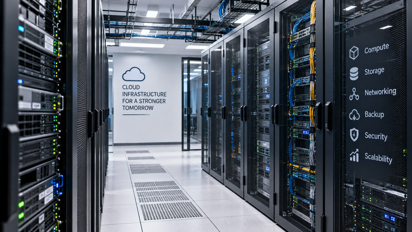 Cloud infrastructure data center — PulseGrid Systems