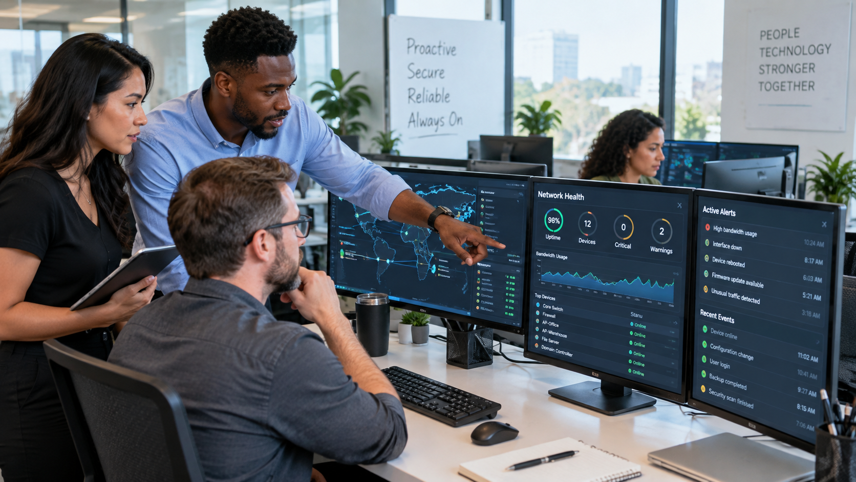 Network Monitoring — PulseGrid Systems